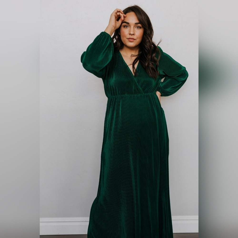 Baltic Born Venus Pleated Maxi Dress